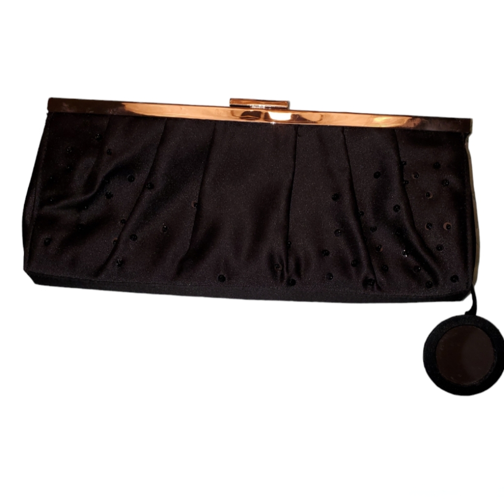 Valerie Stevens Vintage black formal black cloth with sequins